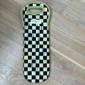 NEW MacKenzie-Childs Courtly Check Wine Tote